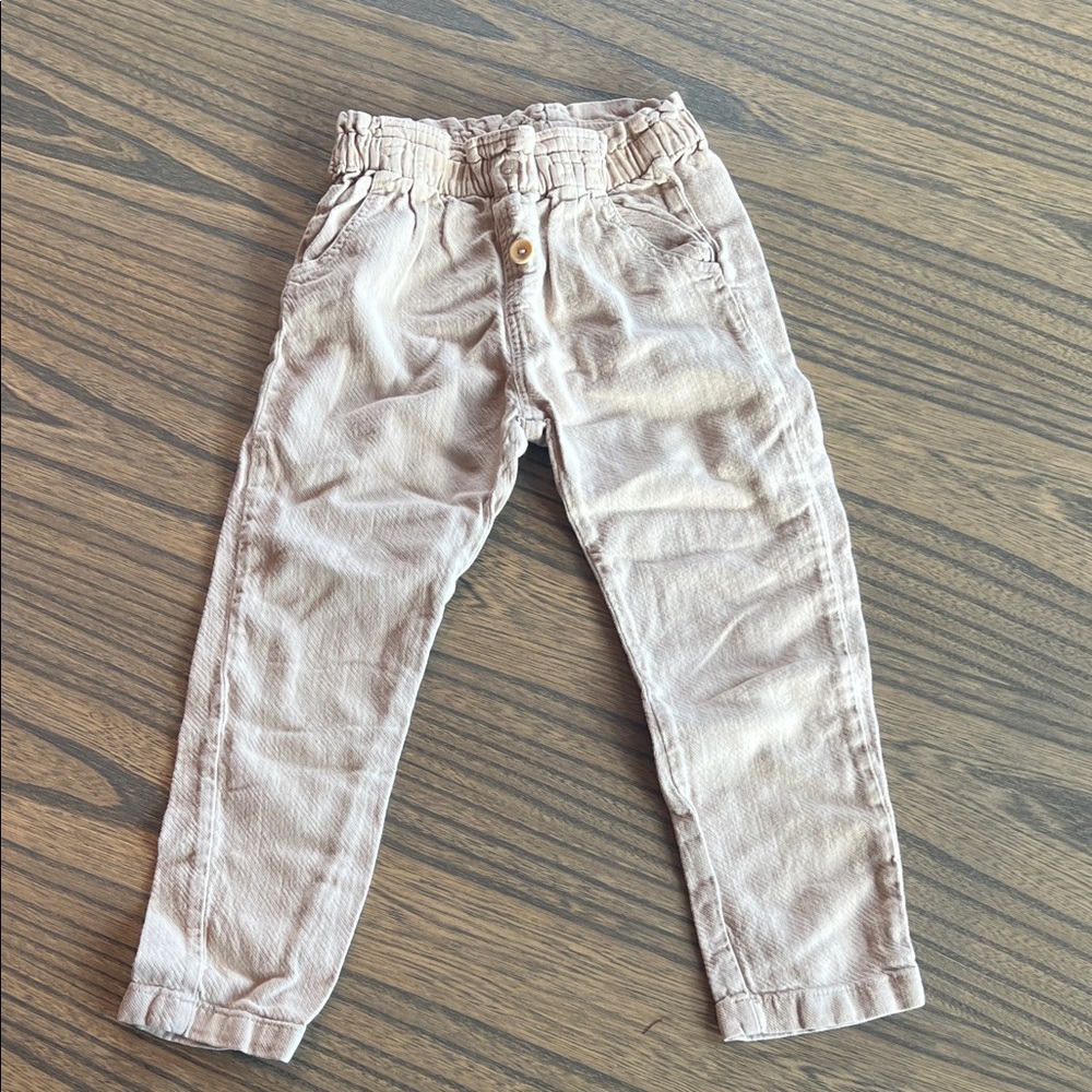 Zara Kids Beige Casual Pants